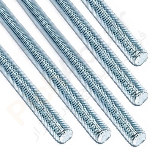 پیچ-راد-متری-آهنی-خشکه-استیل-17 پیچ راد ۳ متری گالوانیزه سایز ۱۰ میلیمتر - Image 1